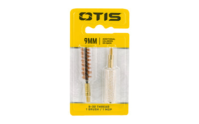 Otis Technology Brush and Mop Combo Pack, 9MM/.38 Caliber, 1 Brush and 1 Mop FG-338-MB