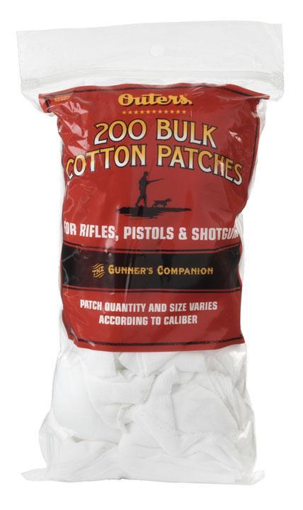 Outers Bulk Patches .17 - .22 cal 250/ct