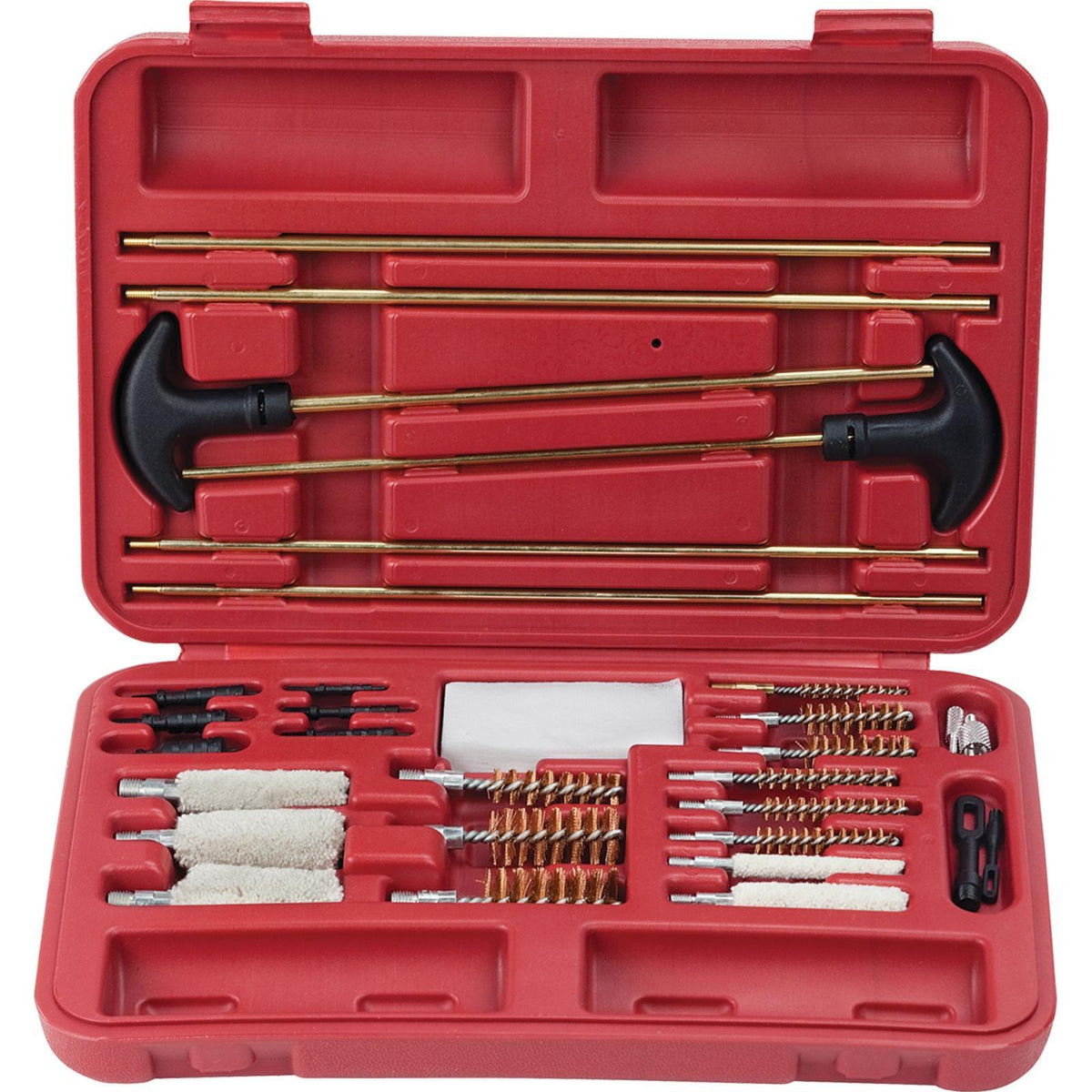 Outers 32-Piece Universal Gun Cleaning Kit Blow Molded Case
