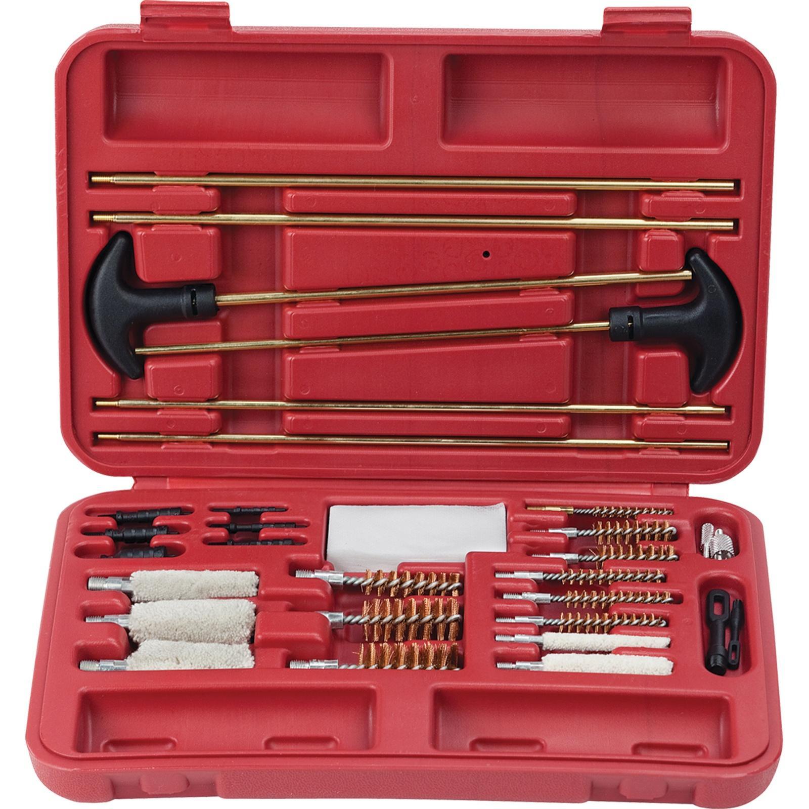 Outers 32-Piece Universal Gun Cleaning Kit Blow Molded Case