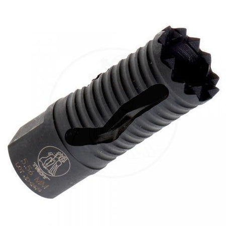 Troy Medieval Flash Suppressor 5.56mm 1/2x28 TPI Black - AR15/M4/M16