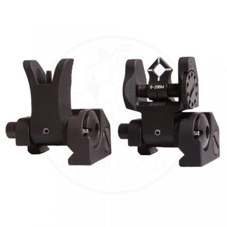 Troy Industries Micro BattleSight Set - M4 Front & Dioptic Rear - Black
