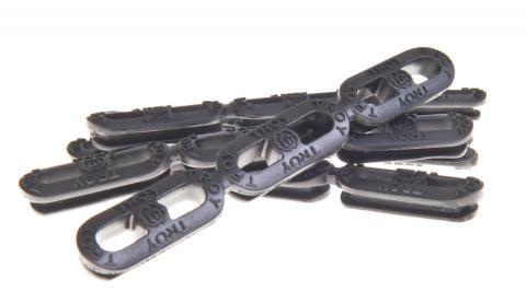 Troy Squid Grip M-LOK Rail Inserts Black 7-Pack