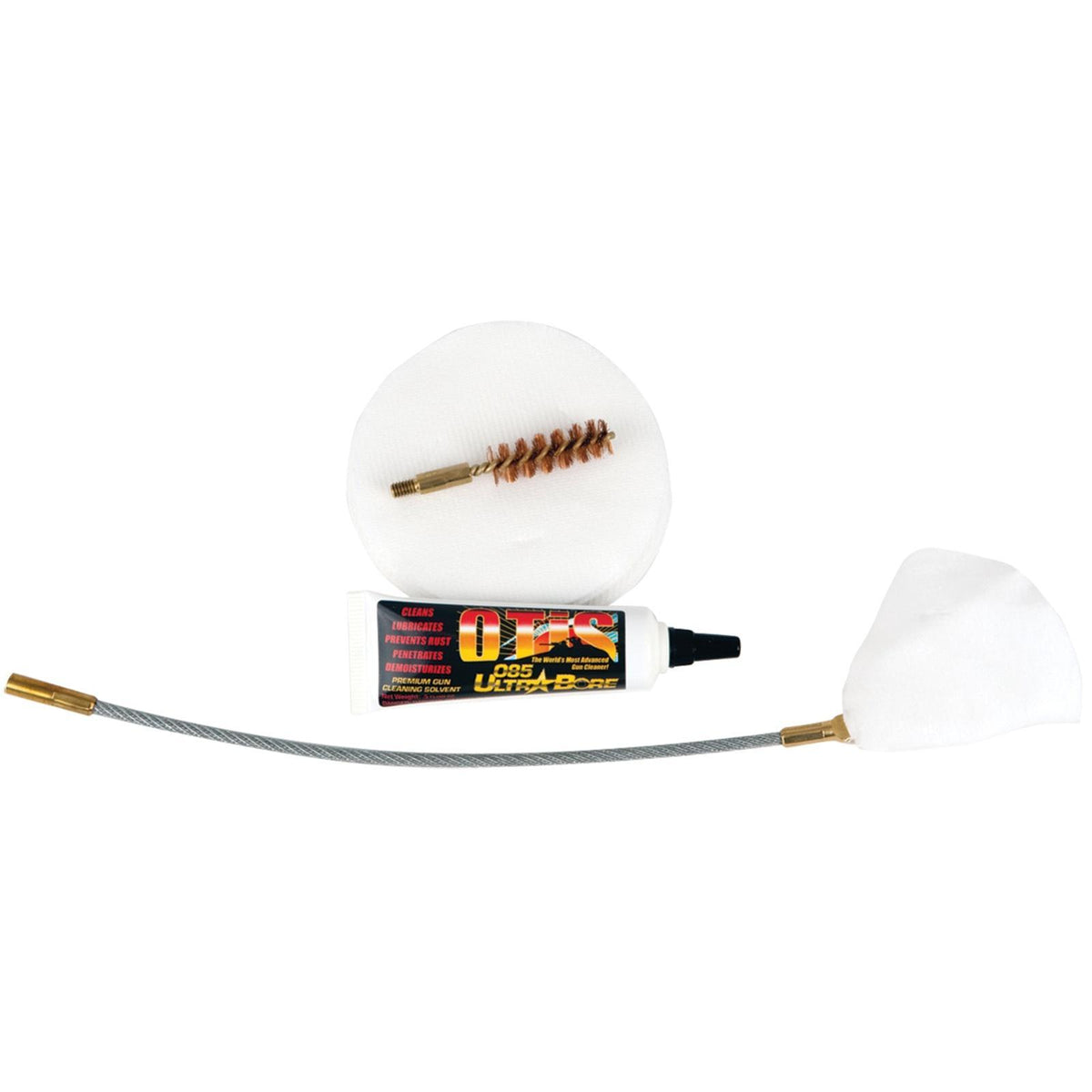 Otis 9mm-.45 Caliber Pistol Micro Cleaning Kit with Bore Solvent and Brush