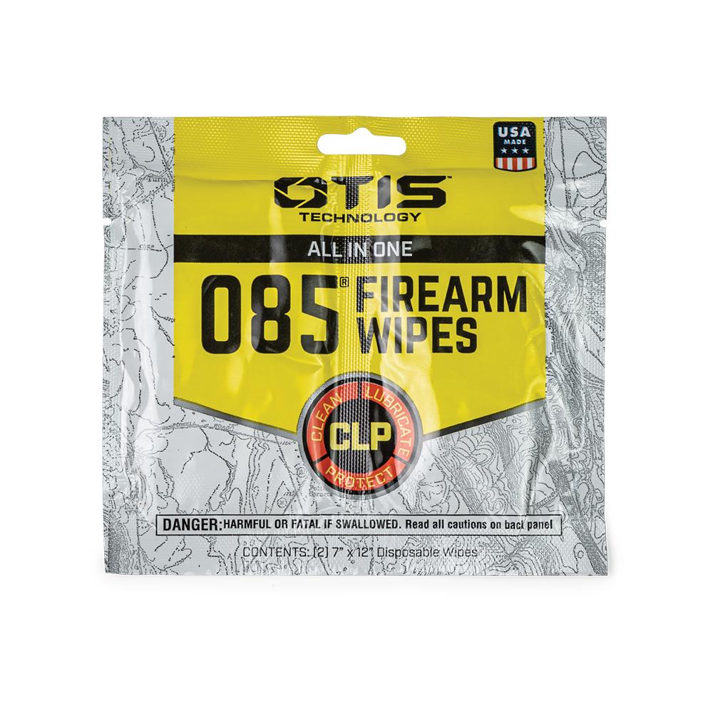 Otis O85 CLP Firearm Cleaning & Lubricating Wipes 2-Pack