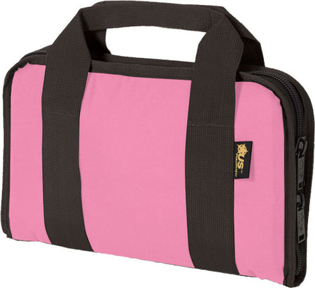 US Peacekeeper Attache Pistol Case Pink Holds 5 Magazines