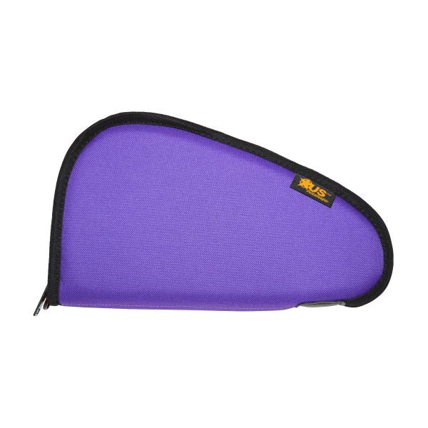 US Peacekeeper 11" Lockable Pistol Case 600 Denier Purple