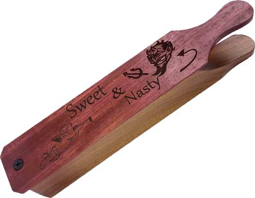 Pittman Game Calls Sweet N Nasty Double Sided Box Call