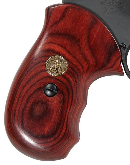 Pachmayr Laminated Wood Grips for Taurus 85 Rosewood Smooth