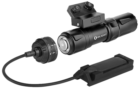 Olight Odin Mini Black Anodized Tactical Flashlight 1250 Lumens with M-LOK Mount