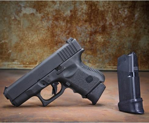 Grip Extender for Glock 43 Pistol Magazine Base Plate