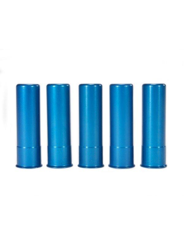 A-ZOOM 20 Gauge Snap Caps Blue Dummy Rounds 5-Pack