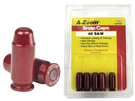 A-Zoom .40 S&W Metal Snap Caps 5-Pack