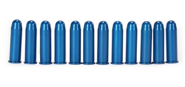 A-Zoom Aluminum Snap Caps .38 Special Blue 12-Pack