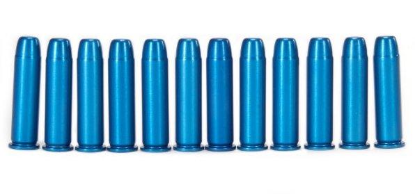 A-Zoom Aluminum Snap Caps .357 Magnum Blue 12-Pack