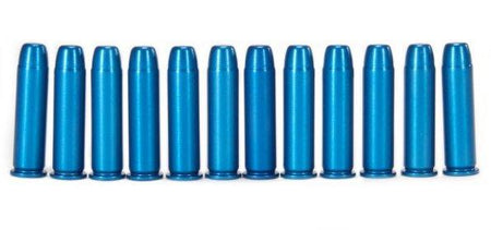 A-Zoom Aluminum Snap Caps .357 Magnum Blue 12-Pack