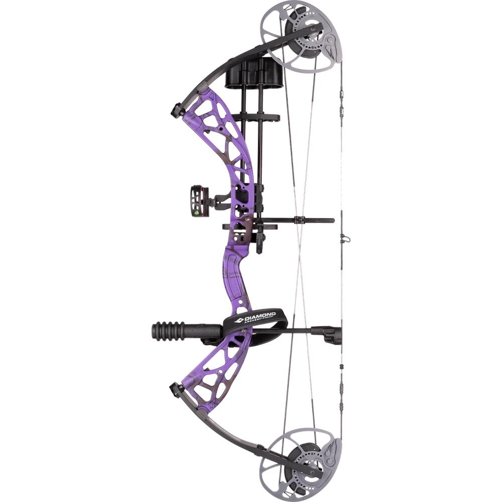 Diamond Archery Edge Max Compound Bow RH 20-70 lbs – Purple Blaze