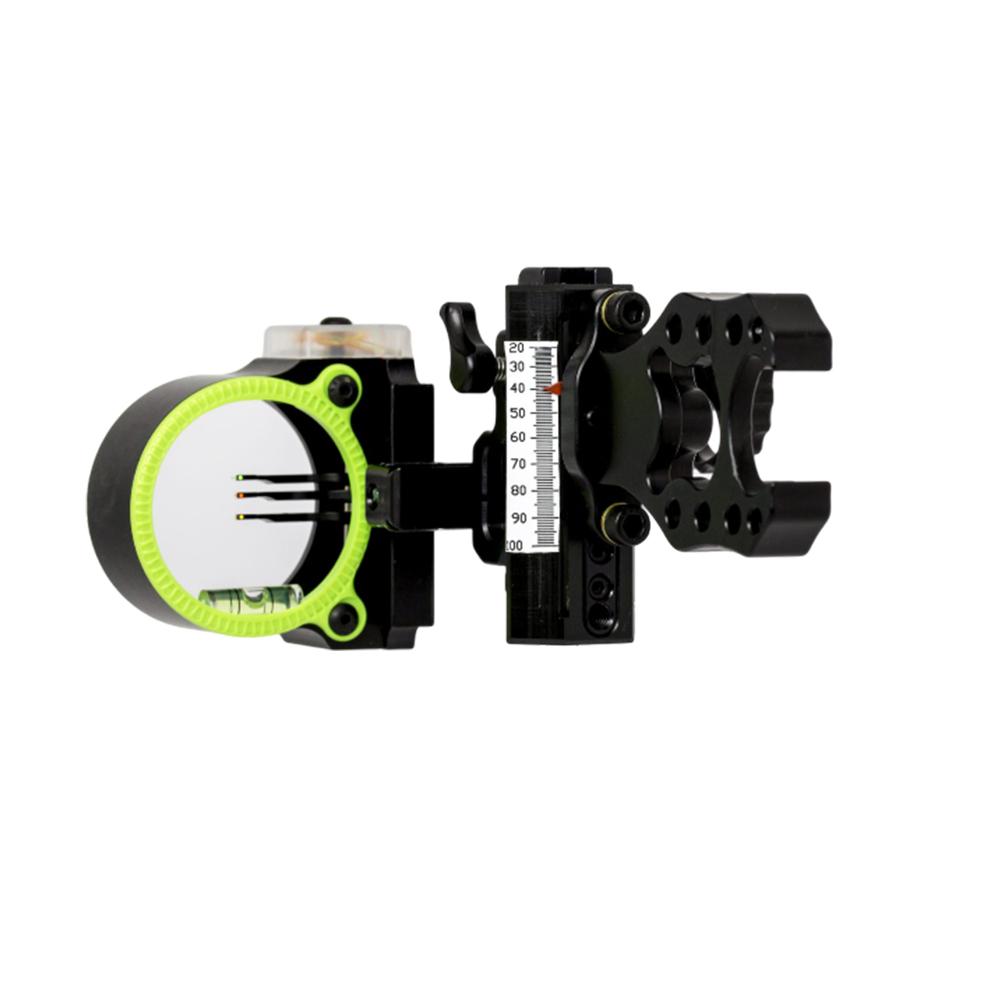 Black Gold Ascent Verdict Whitetail 3-Pin Bow Sight .019 Right Hand with Dial of Death