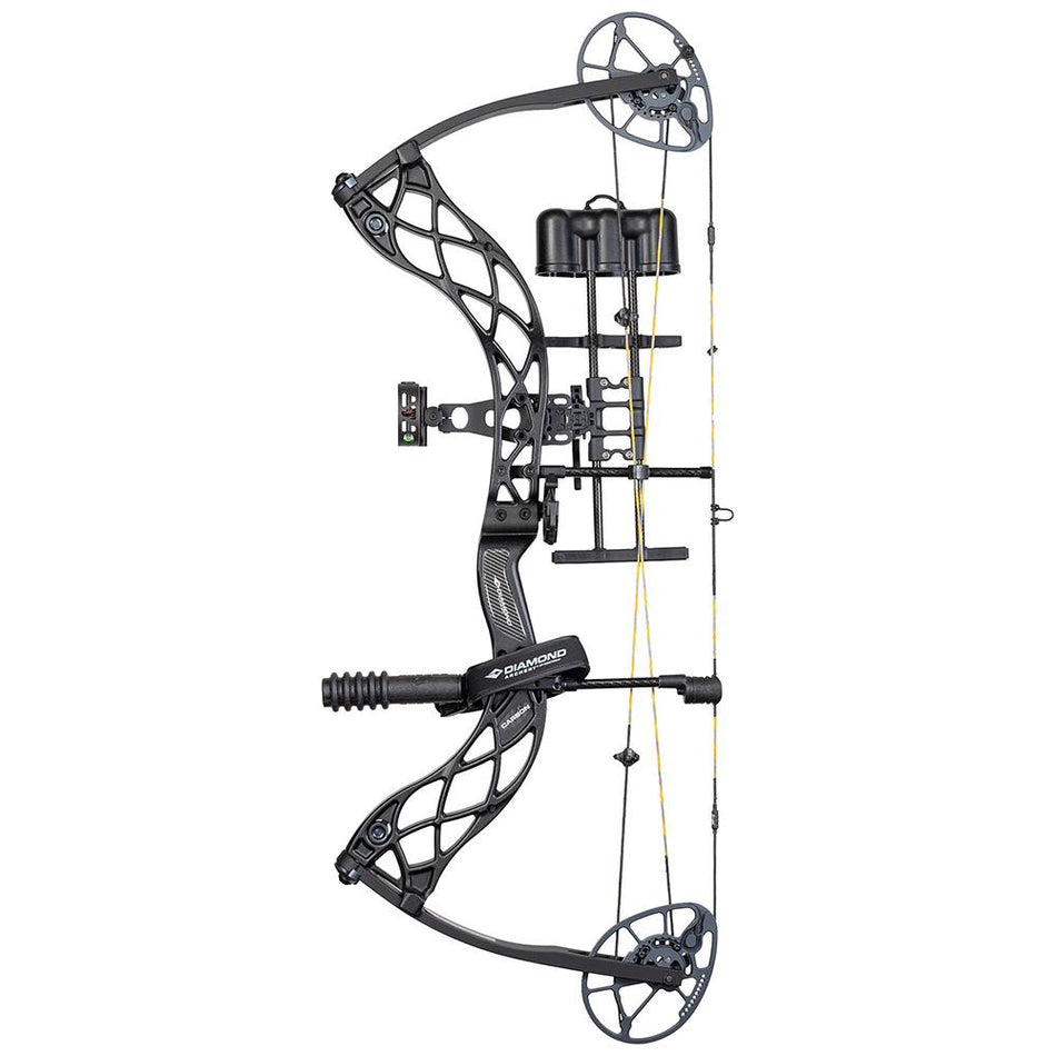 Diamond Archery Deploy SB 70 lb Compound Bow with RAK Package - Right Hand Black