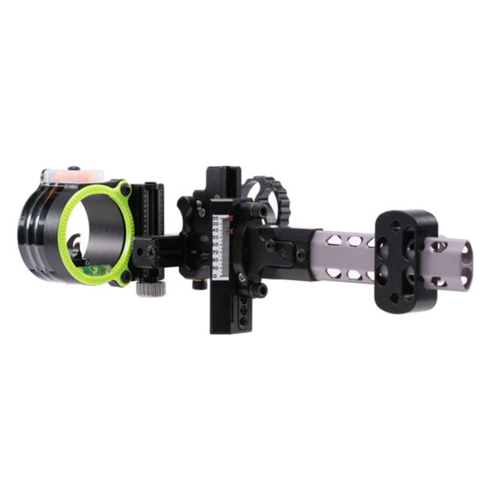 Black Gold Pro Dual Track 2 Pin Vertical 4in Dovetail Bow Sight .019 RH