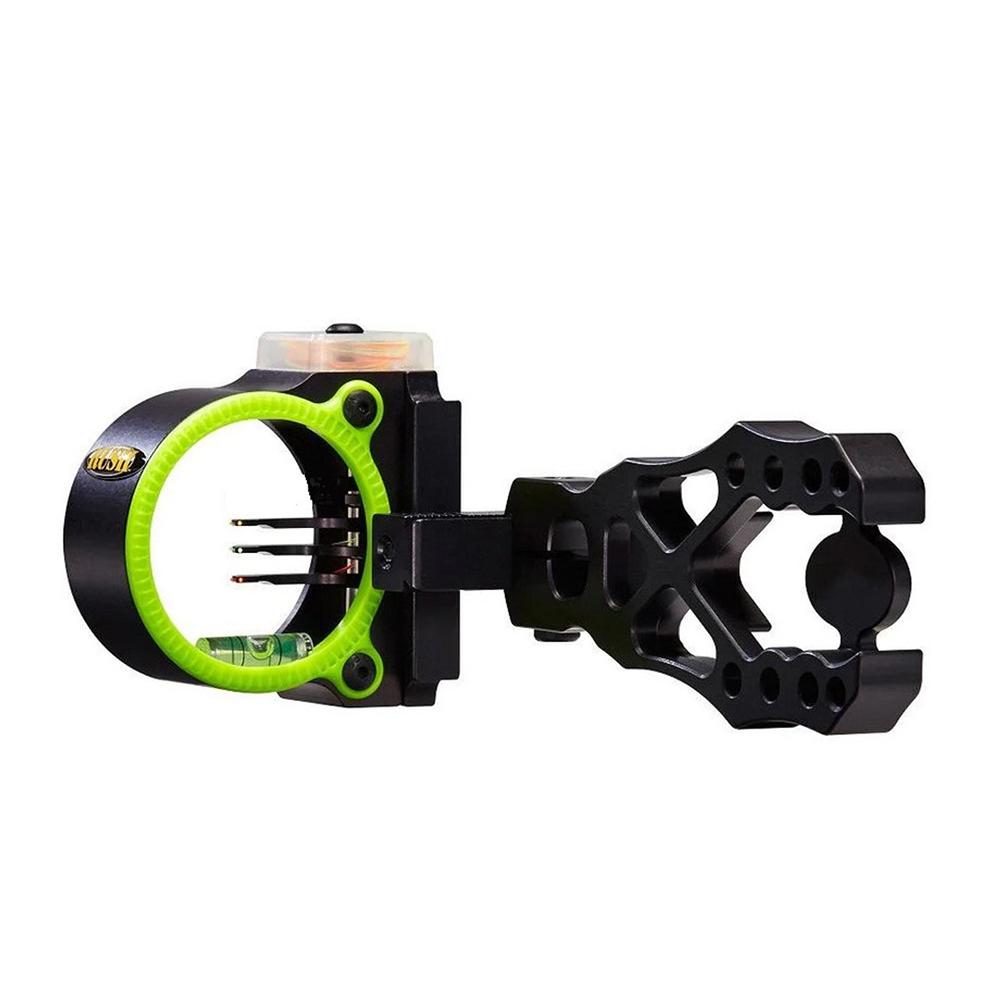 Black Gold Flash Point Rush 3 Pin Bow Sight .019 RH Black
