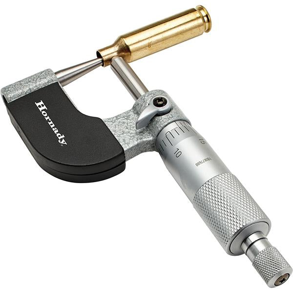 Hornady Vernier Ball Micrometer for Case Neck Thickness Measurement