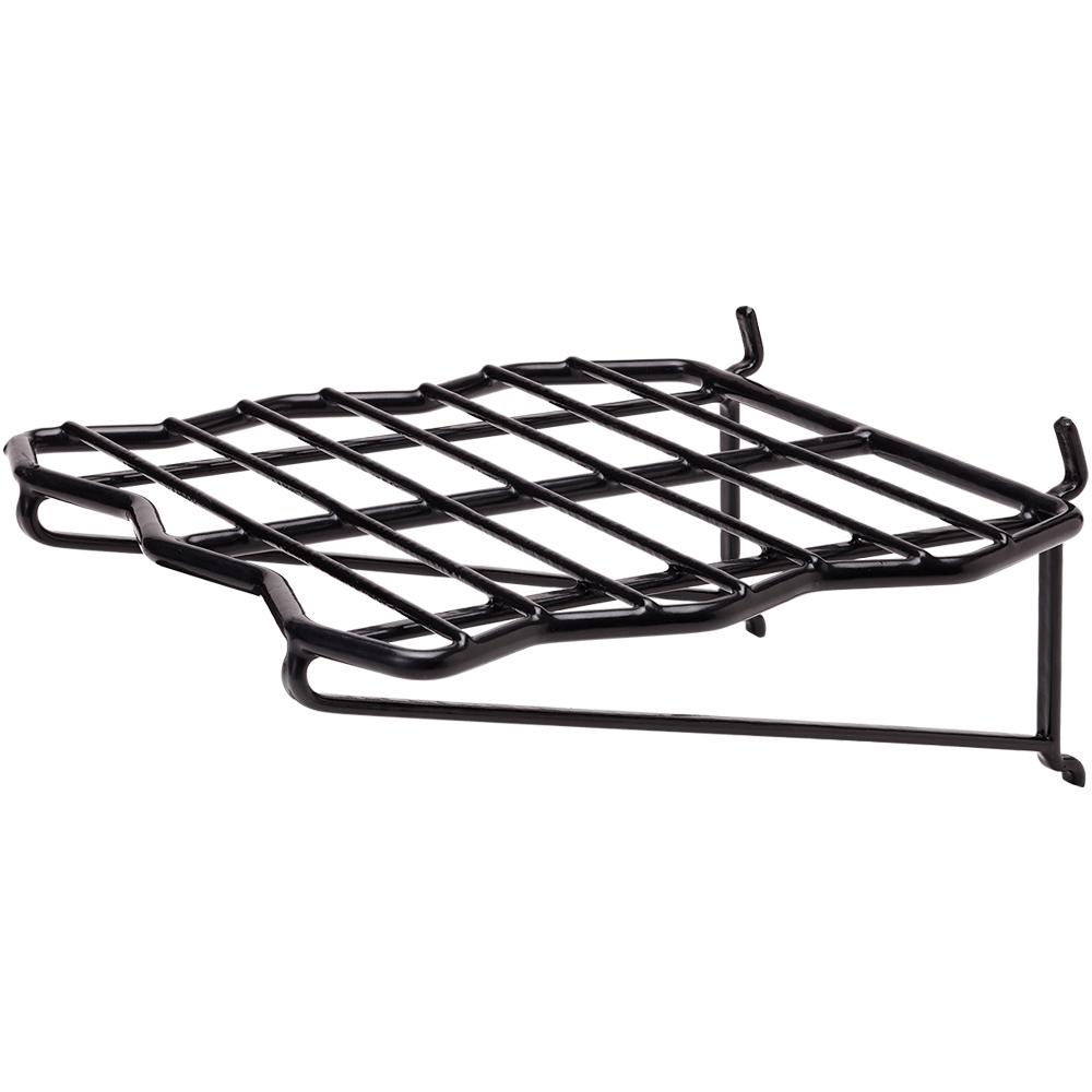Hornady Square-Lok Wire Shelf 9"x9" Black PVC-Coated Steel