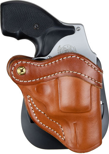 1791 PDHR1 OWB Paddle Holster Multi-Fit J-Frame Revolver and Similar Right Hand Classic Brown