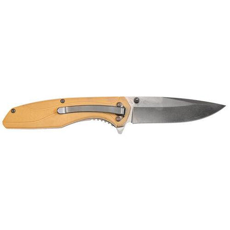 Smith & Wesson 1084312 EDC Folding Knife 3.5" Drop Point Blade FDE