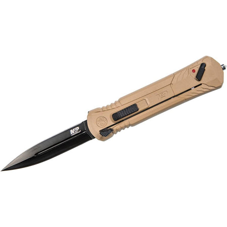 Smith & Wesson M&P Spear Tip OTF Automatic Knife 3.74" Blade FDE