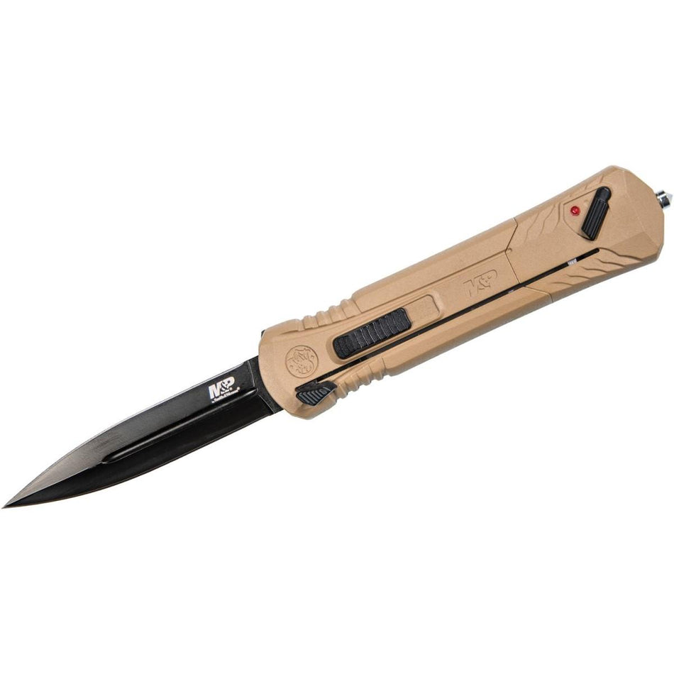 Smith & Wesson M&P Spear Tip OTF Automatic Knife 3.74" Blade FDE