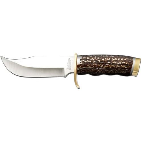 Uncle Henry Next Generation Fixed Blade Knife 5.5 Inch Clip Point Stagalon Handle