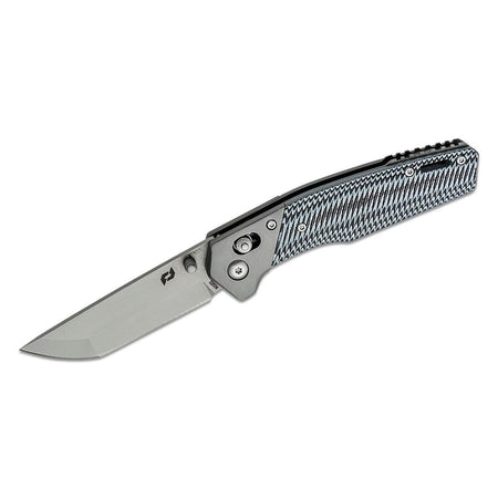 Schrade Truix Pivot Lock Folding Knife 3.5" Tanto Blade Black Grey