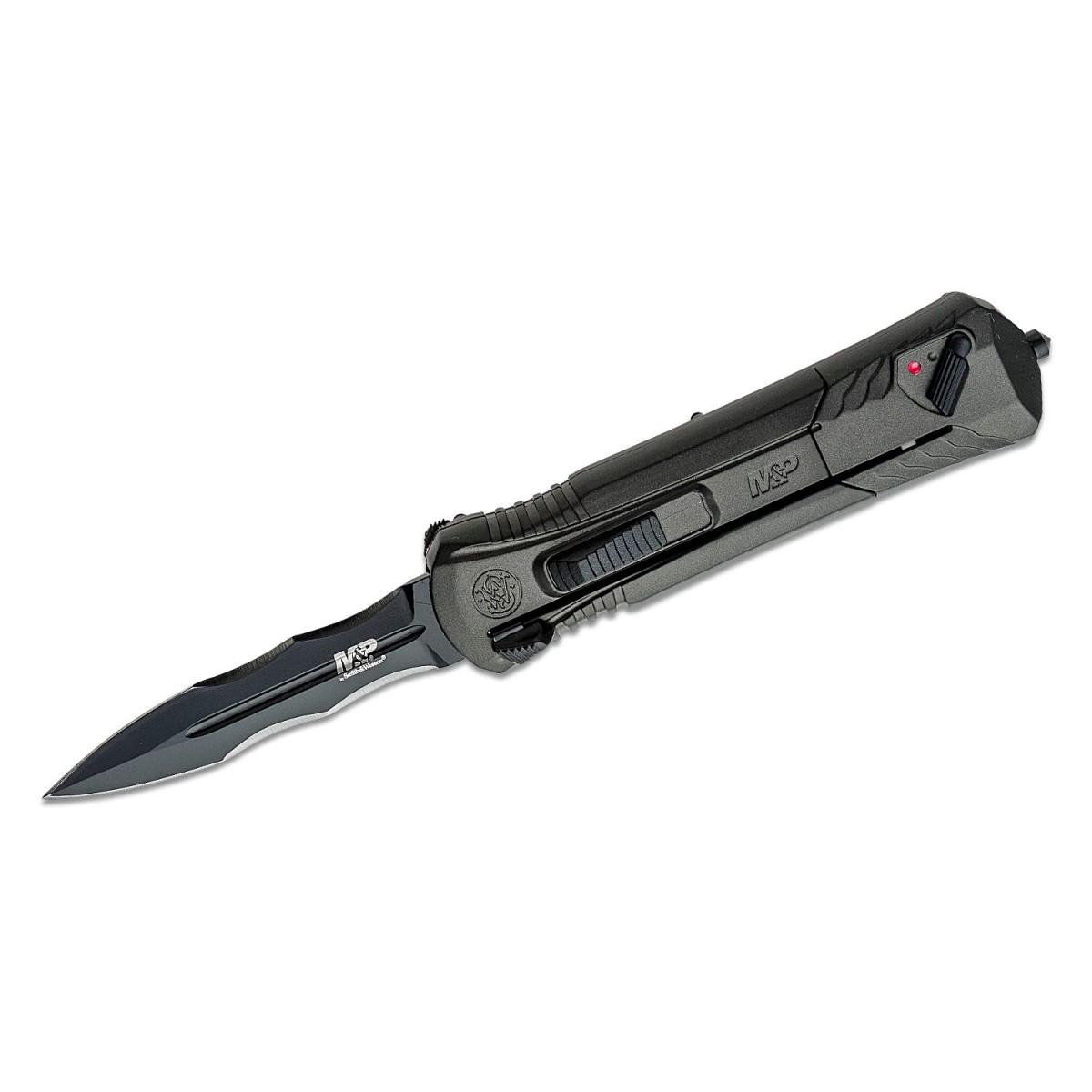 Smith & Wesson MPOTF10 OTF Assisted Opening Knife 3.5" Blade Black