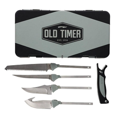 Old Timer Switch-It Hunting Knife Kit 5-Piece Interchangeable Blades