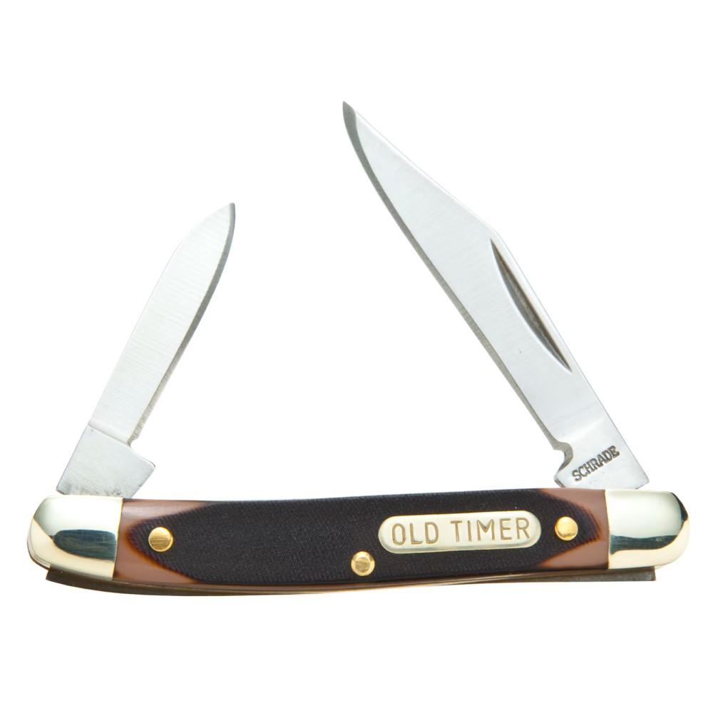 Old Timer Minuteman Folding Pocket Knife 2-3/4" Two Blade