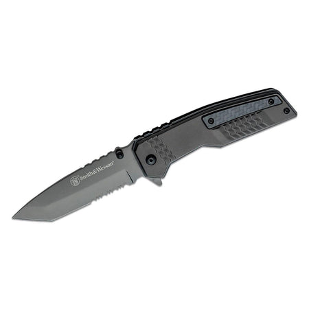 Smith & Wesson Spec Ops Carbon Folding Knife 3-1/2" Blade - Black Titanium Nitride