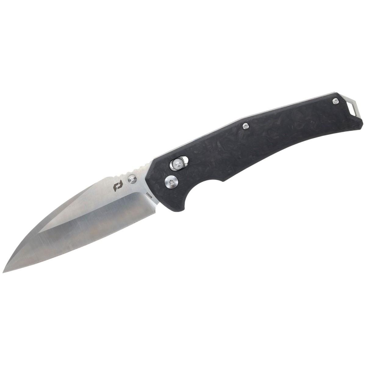 Schrade Radok Pivot Lock Folding Knife 3 3/4" Wharncliffe Blade Black