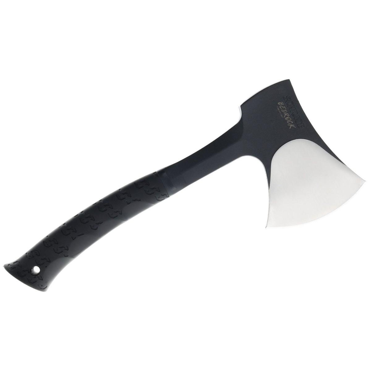 Schrade Delta Class Bedrock Camp Axe 6 Inch Blade Black 3CR Steel