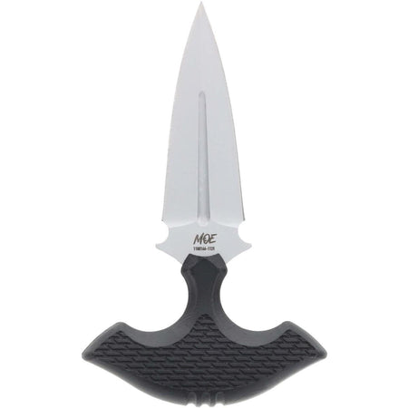 Schrade MOE Fixed Blade Knife with 3-1/4" AUS-10 Blade and Black Rubberized Handle