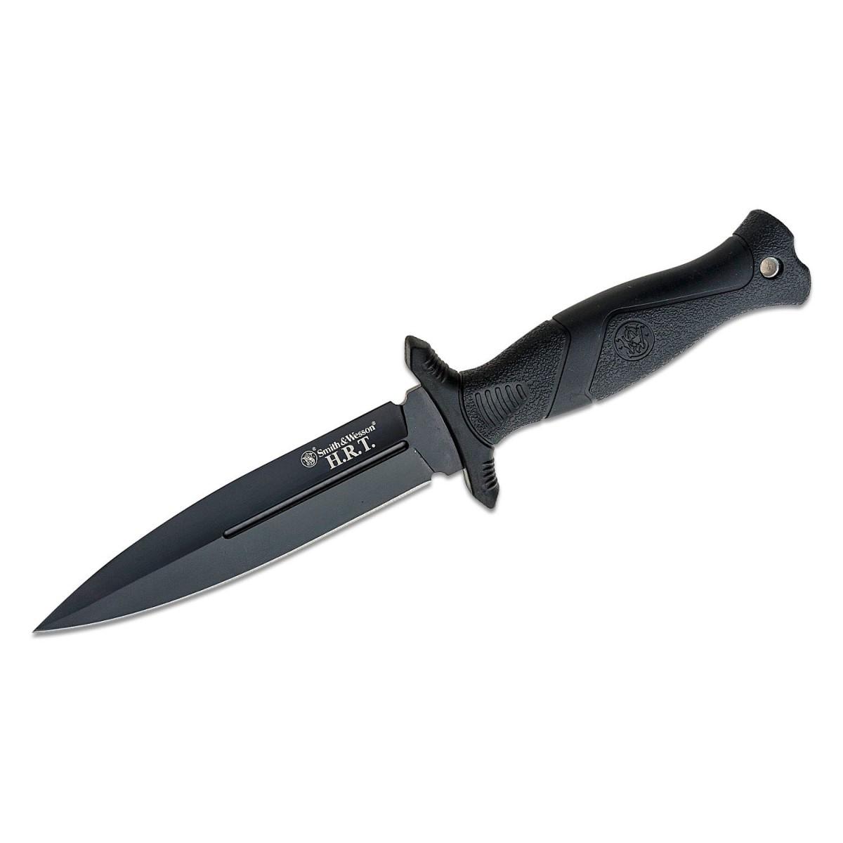 Smith & Wesson HRT Fixed Blade Boot Knife 5.5 Inch Blade Black