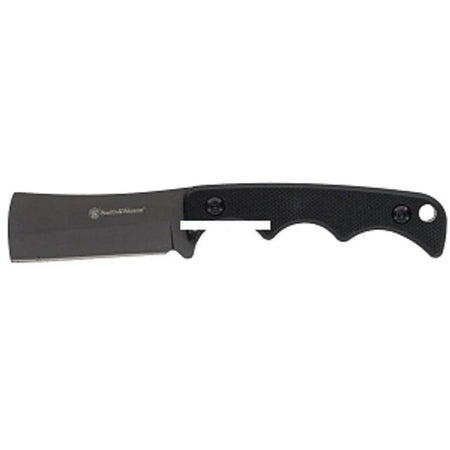 Smith & Wesson H.R.T. Cleaver Neck Knife 2" Blade Black with Nylon Sheath