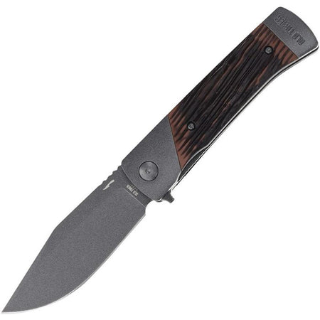 Old Timer Frontier Manual Folding Knife 3-3/4" Clip Point Blade Rosewood Handle