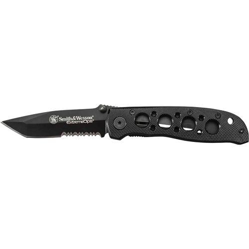 Smith & Wesson Extreme Ops Tanto Folding Knife 3-1/4" Blade Black