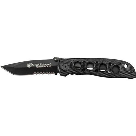Smith & Wesson Extreme Ops Tanto Folding Knife 3-1/4" Blade Black
