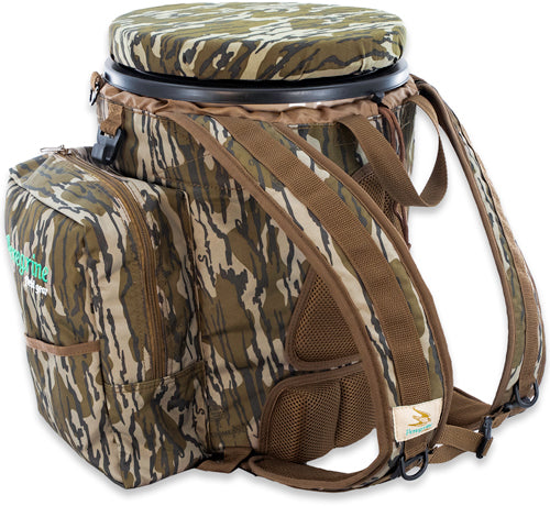 Peregrine Outdoors Venture Bucket Pack with Seat Mossy Oak Bottomland