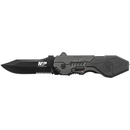 Smith & Wesson M&P M.A.G.I.C. Assisted Opening Clip Point Folding Knife 3.6" Blade Black