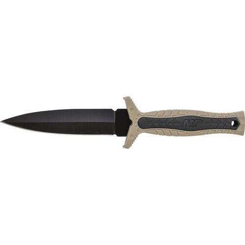 Smith & Wesson M&P Full Tang Fixed Blade Boot Knife 4.57" Sand Black