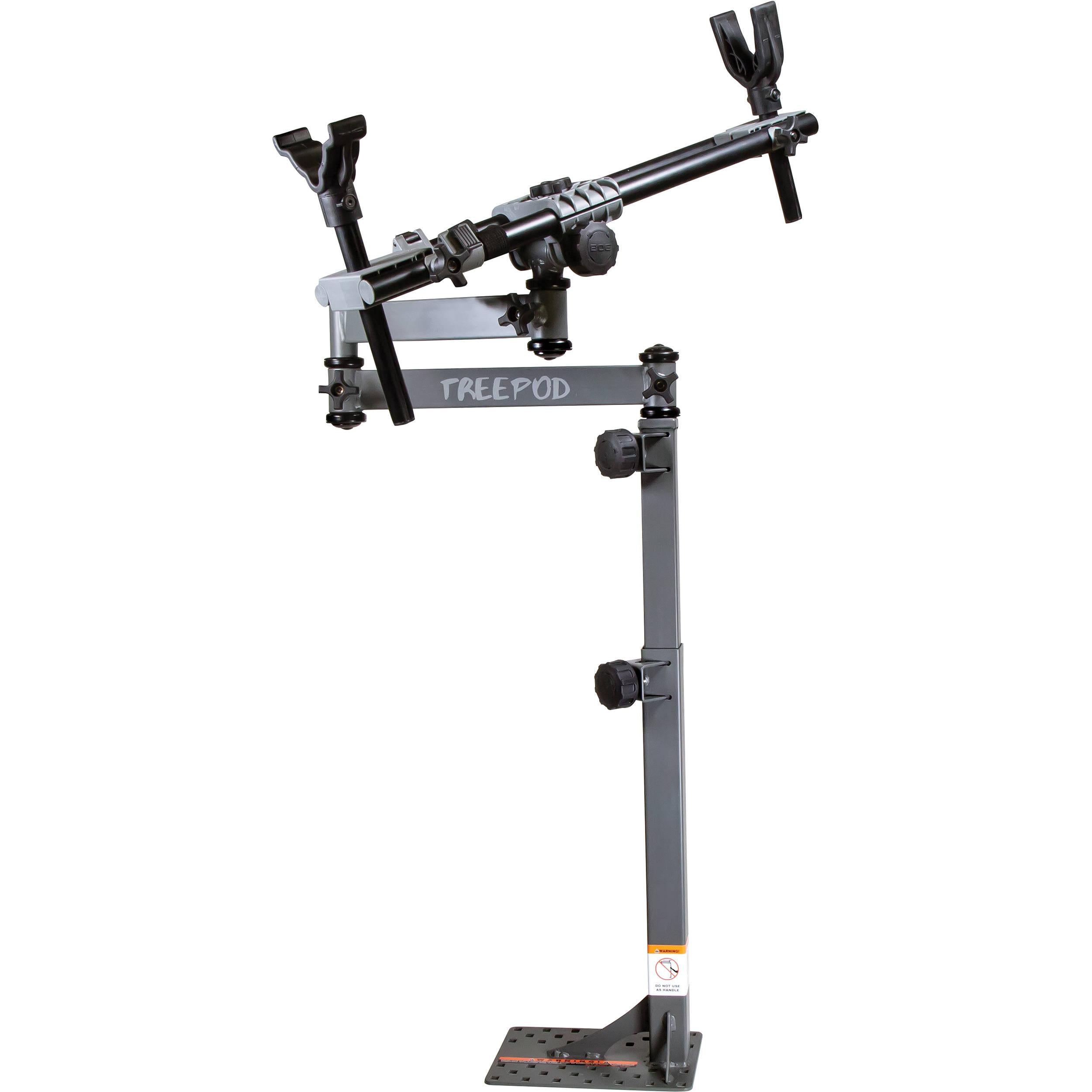 BOGgear TreePod Shooting Rest for Shotgun, Rifle & Crossbow - 180° Swing Arm