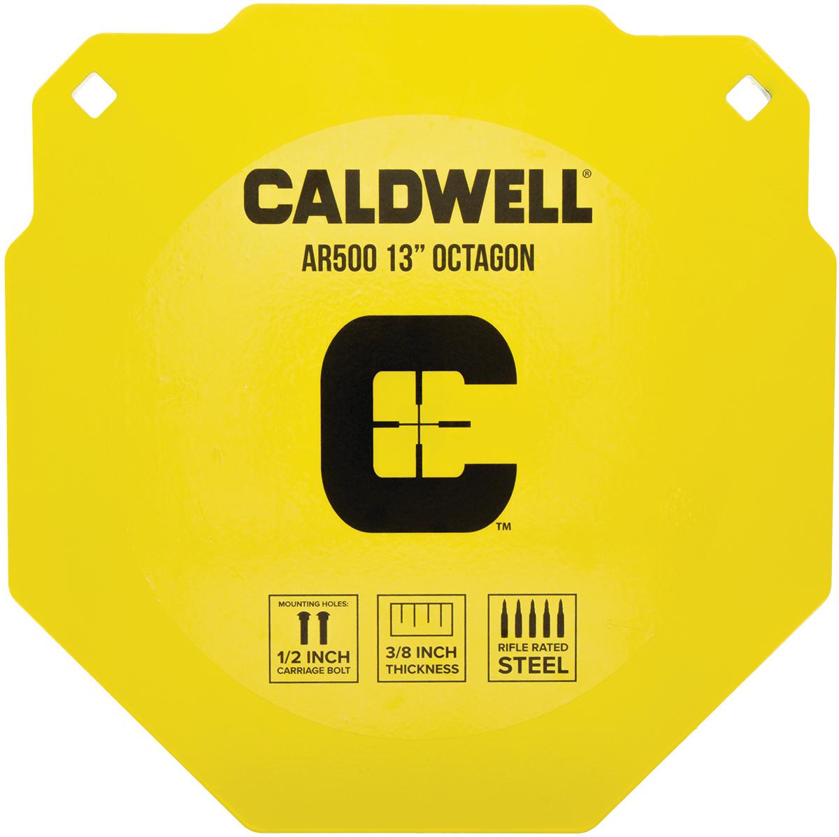 Caldwell AR500 13" Octagon Steel Shooting Target